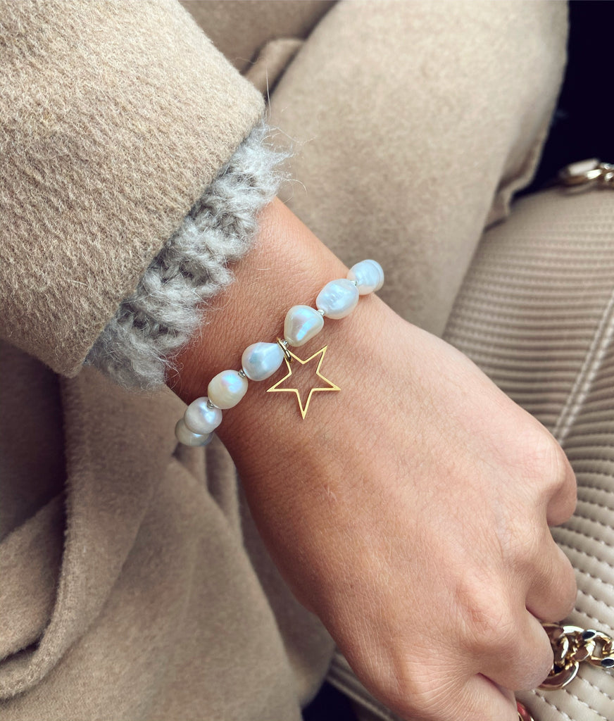 Pearl bracelet Star