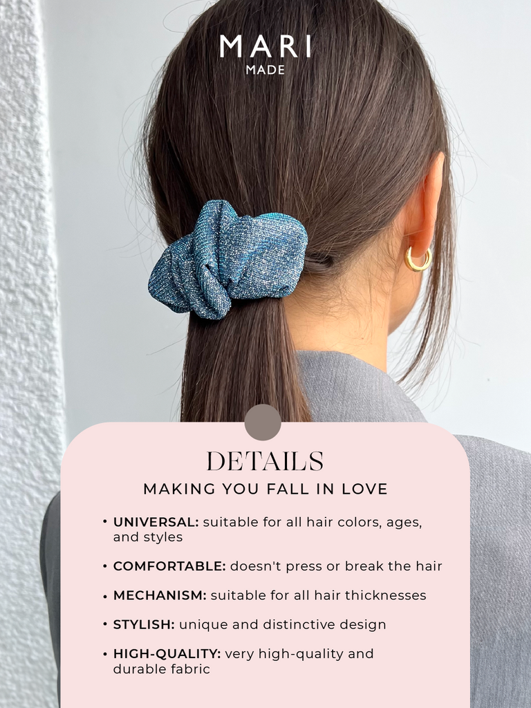 Sparkling hair accessories for events