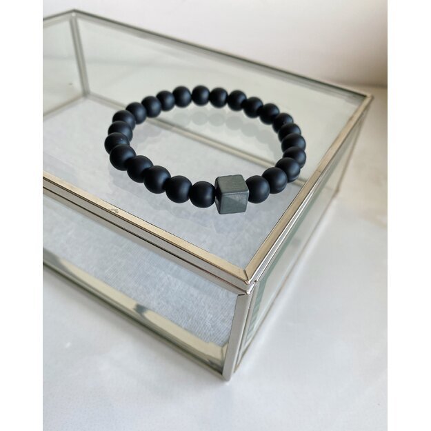 Stone bracelet for men