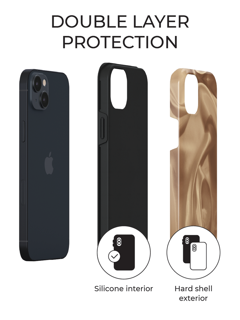 Double layer protection phone case