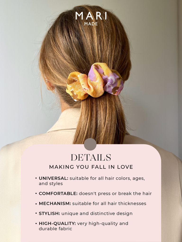 Unique fabric hair accessories