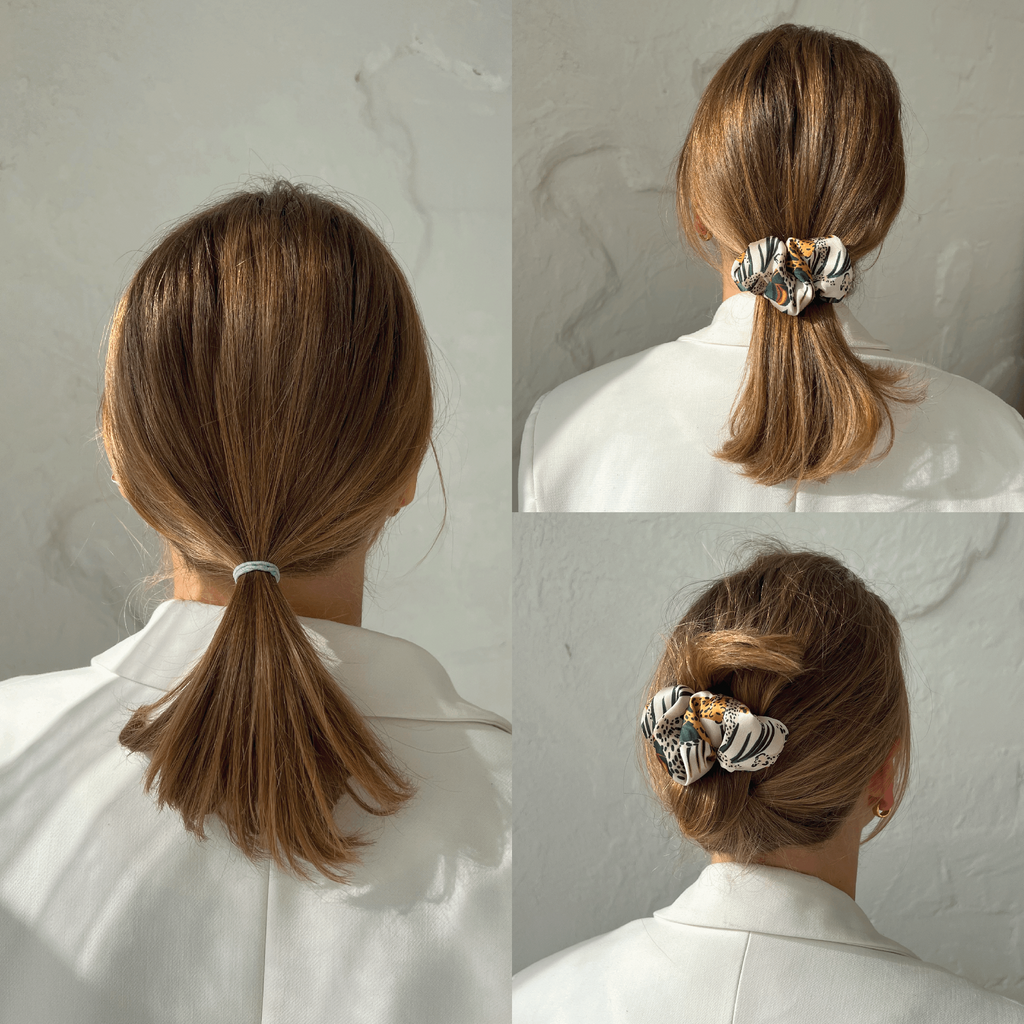 Comfortable scrunchie hair clip