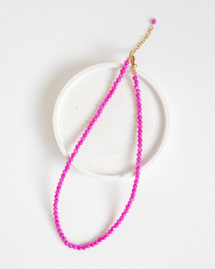 Berry Breeze minimalist necklace