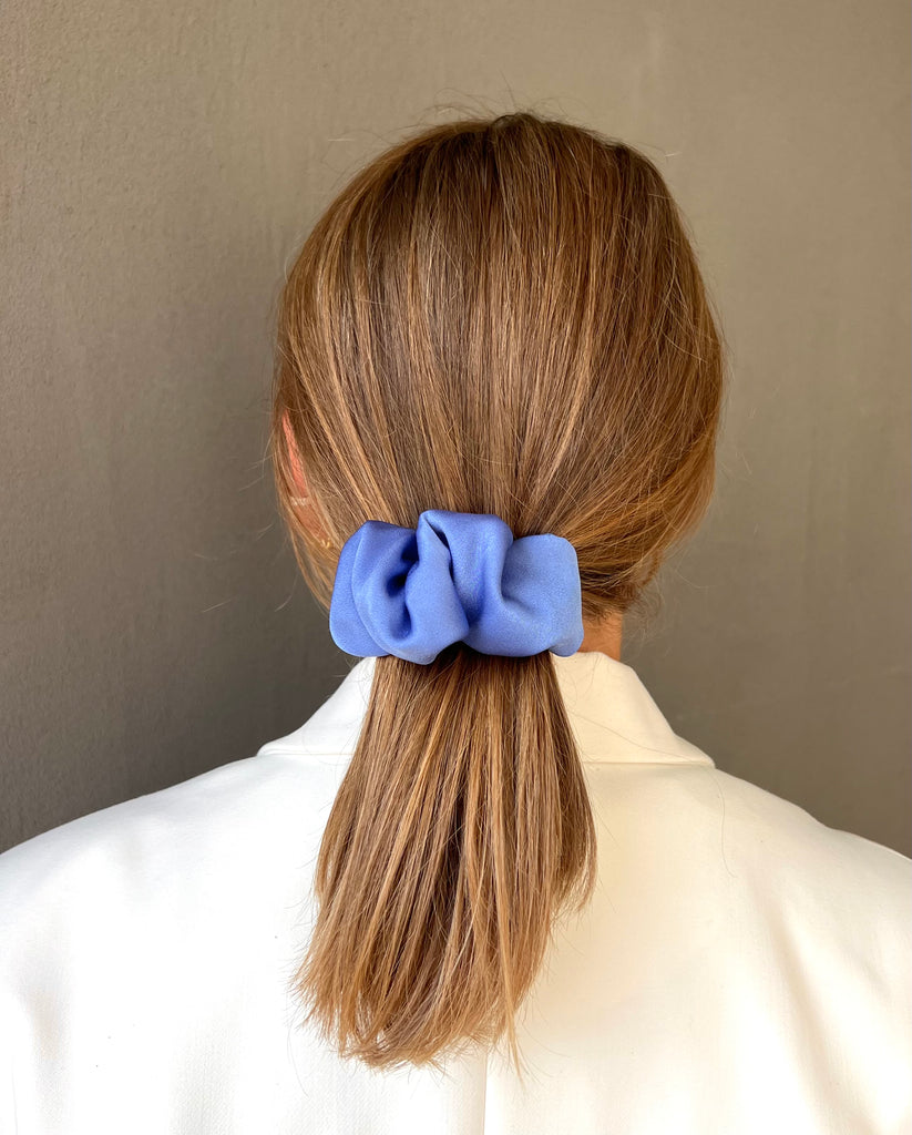 Sky blue hair barrette