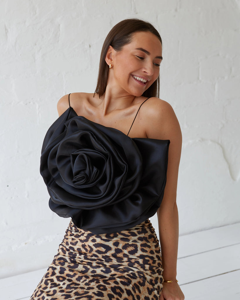 THE BLACK FLOWER TOP