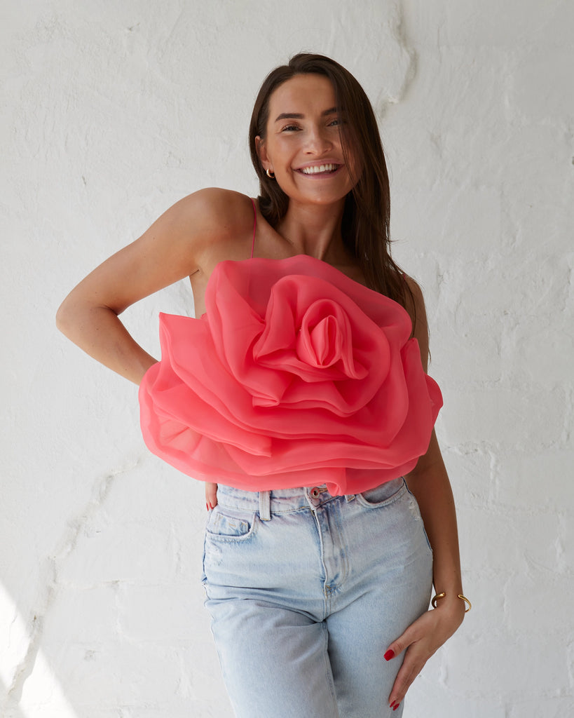 PEONY FLOWER TOP