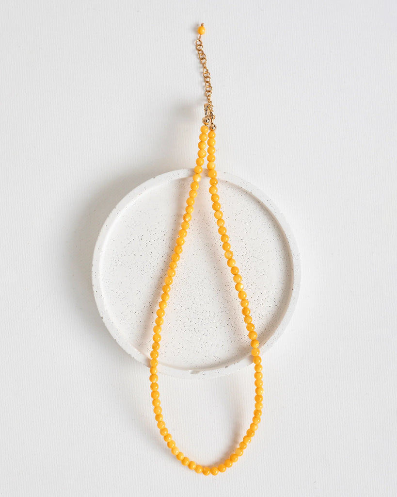 Citrus Celebration minimalist necklace