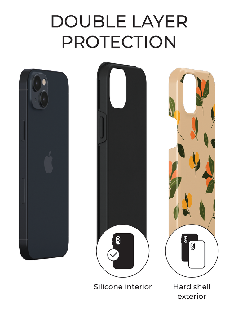 Double layer protection phone case