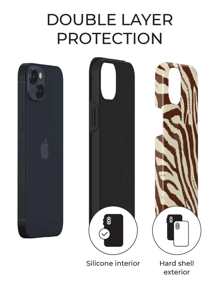 Double layer protection phone case