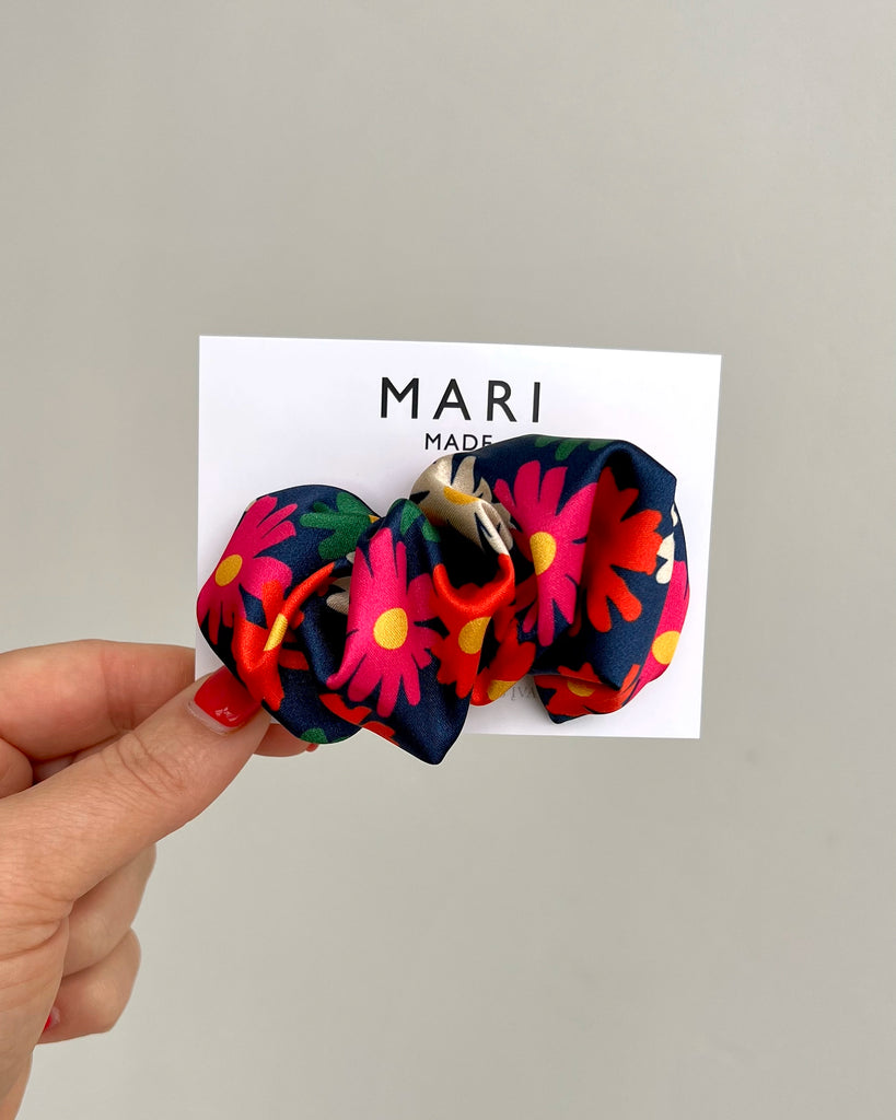 SCRUNCHIE BARRETTE EXOTIC BLOSSOM