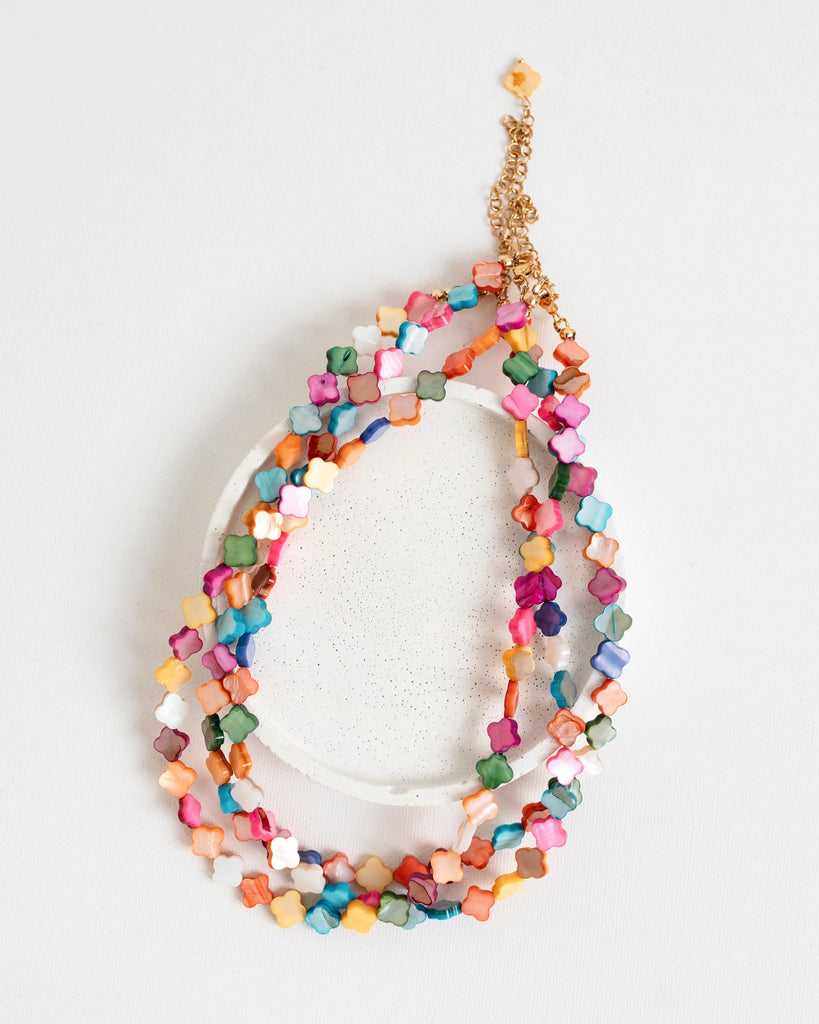 Colorful necklaces for summer vibe