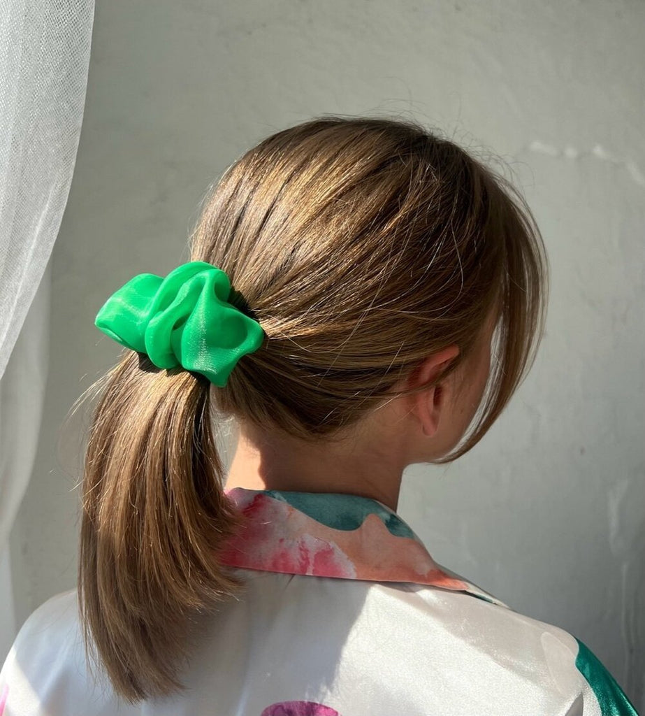 FOREST SCRUNCHIE BARRETTE