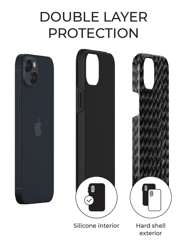 Double layer protection phone case