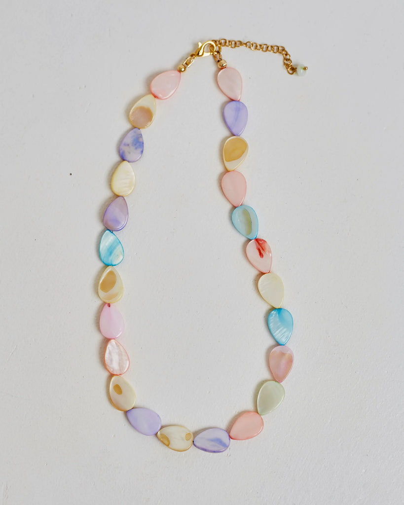 Colourful necklace for summer