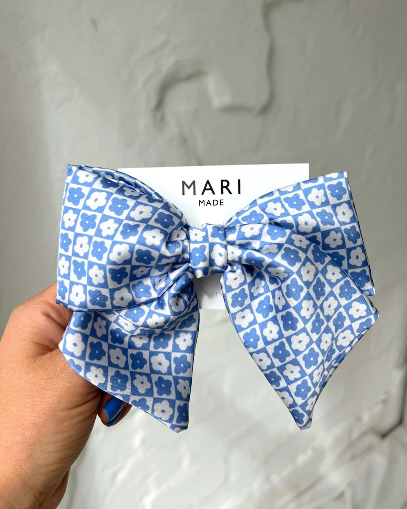 BLOOMING BOW BARRETTE