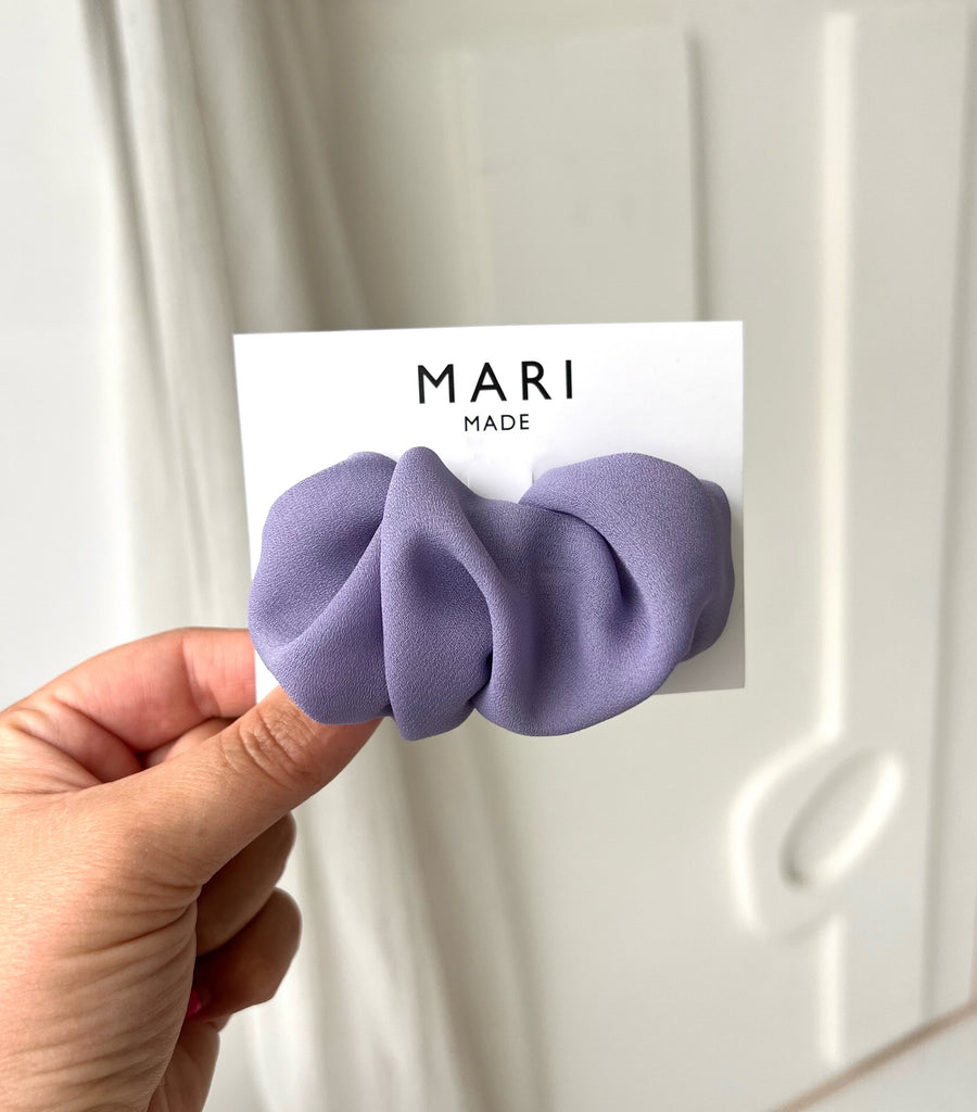 Purple hair clip