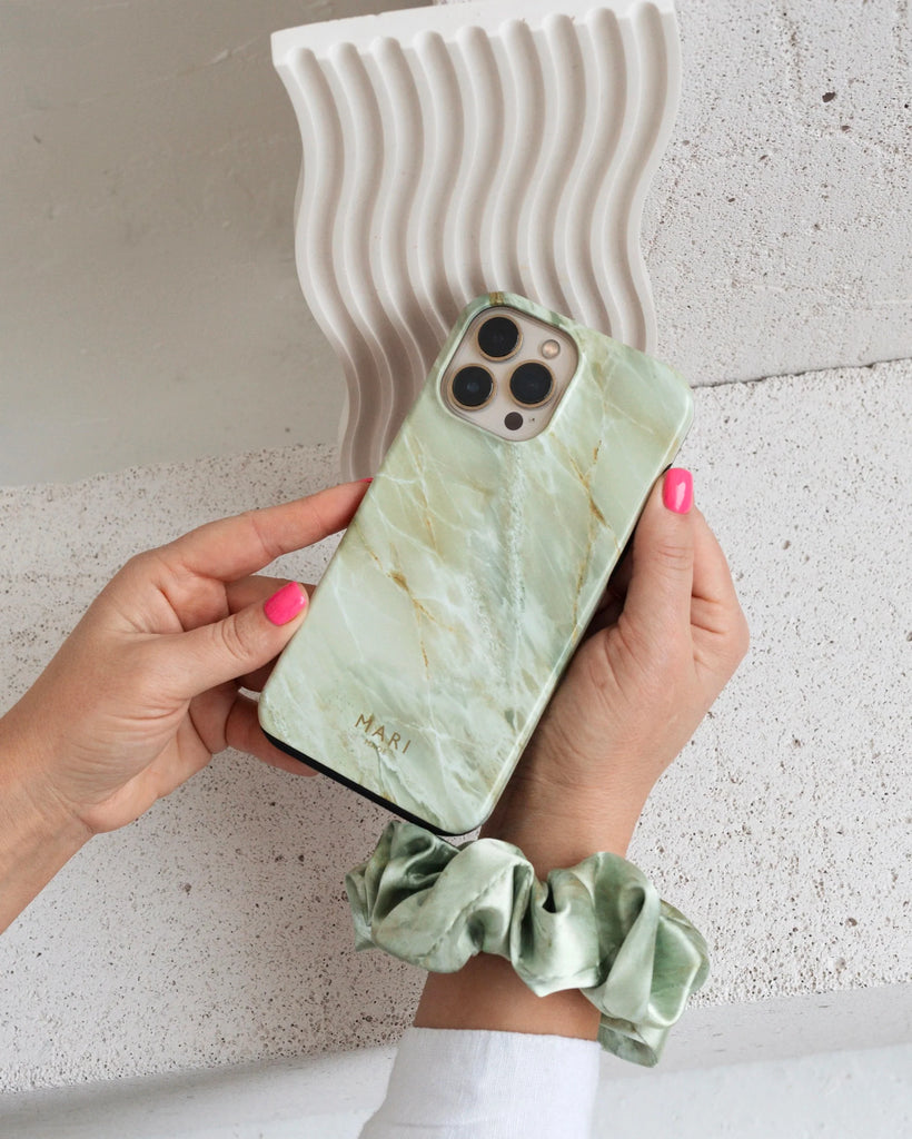 PHONE CASE MINT MARBLE