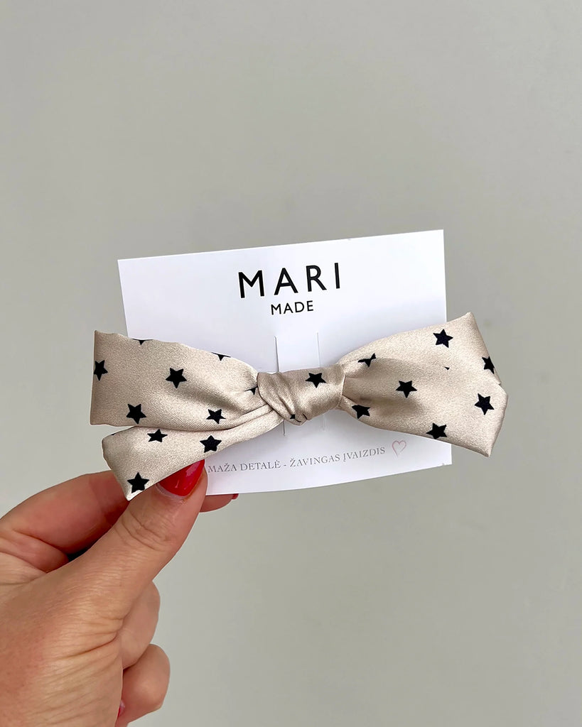 MAGIC STARS MINI BOW BARRETTE