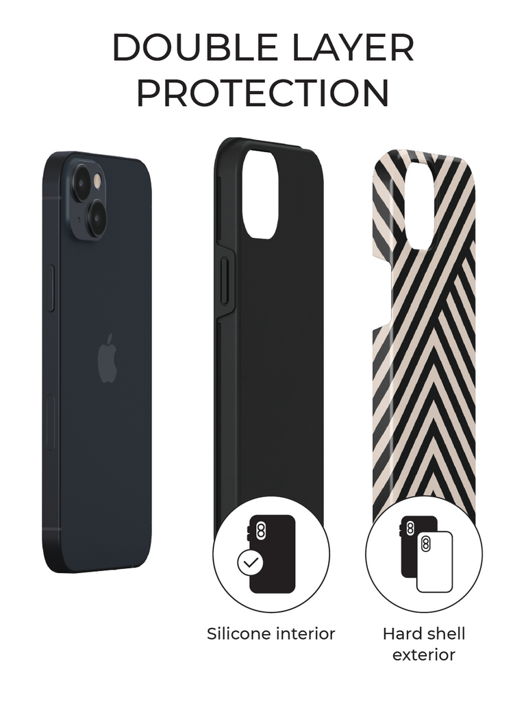 Double layer protection phone case