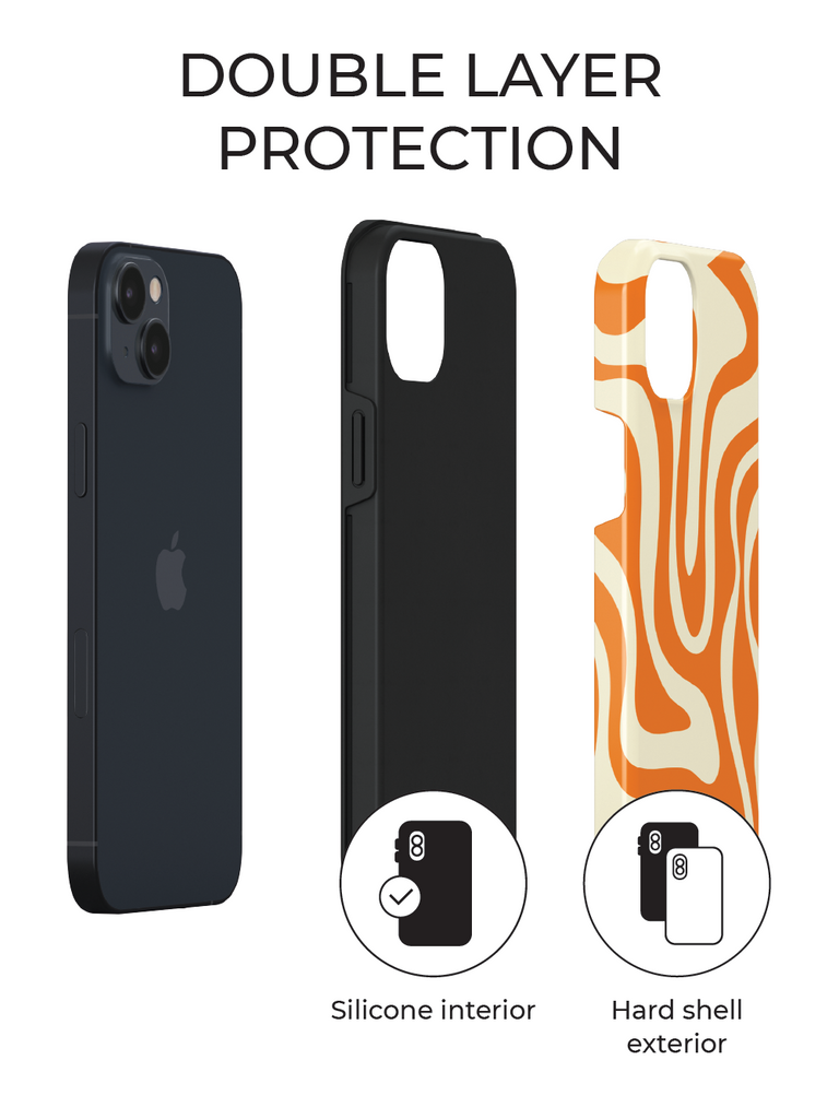 Double layer protection phone case