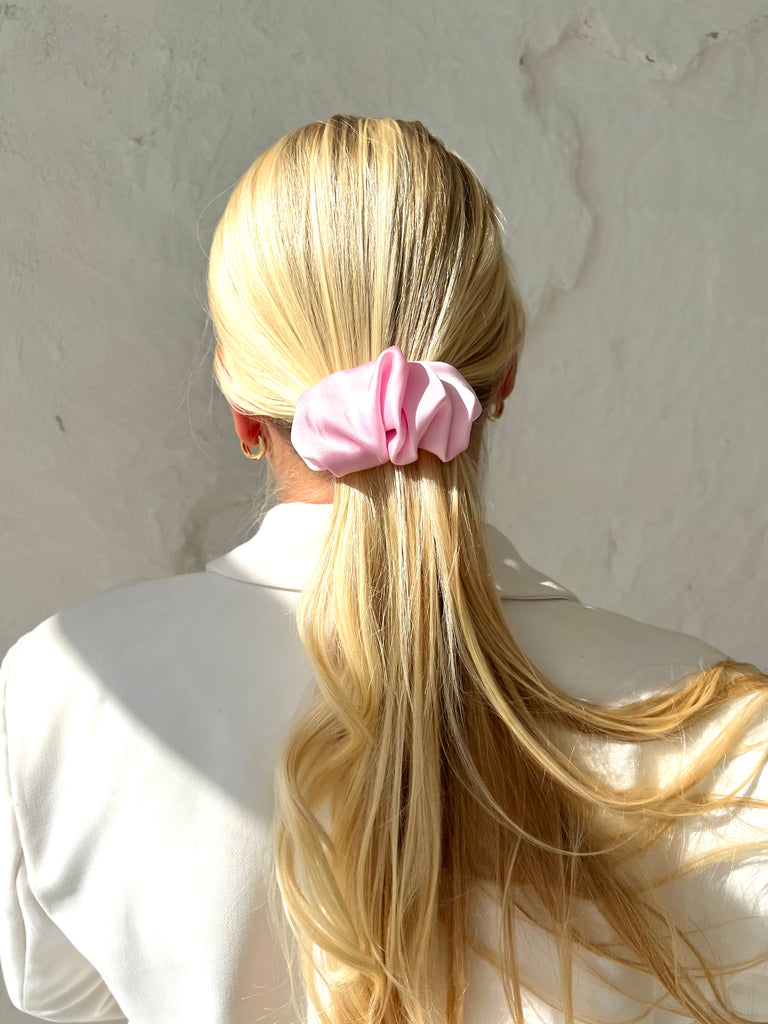 Baby pink hair accessories