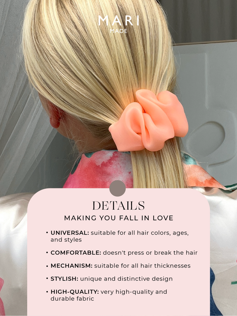 Organza hair clips for summer