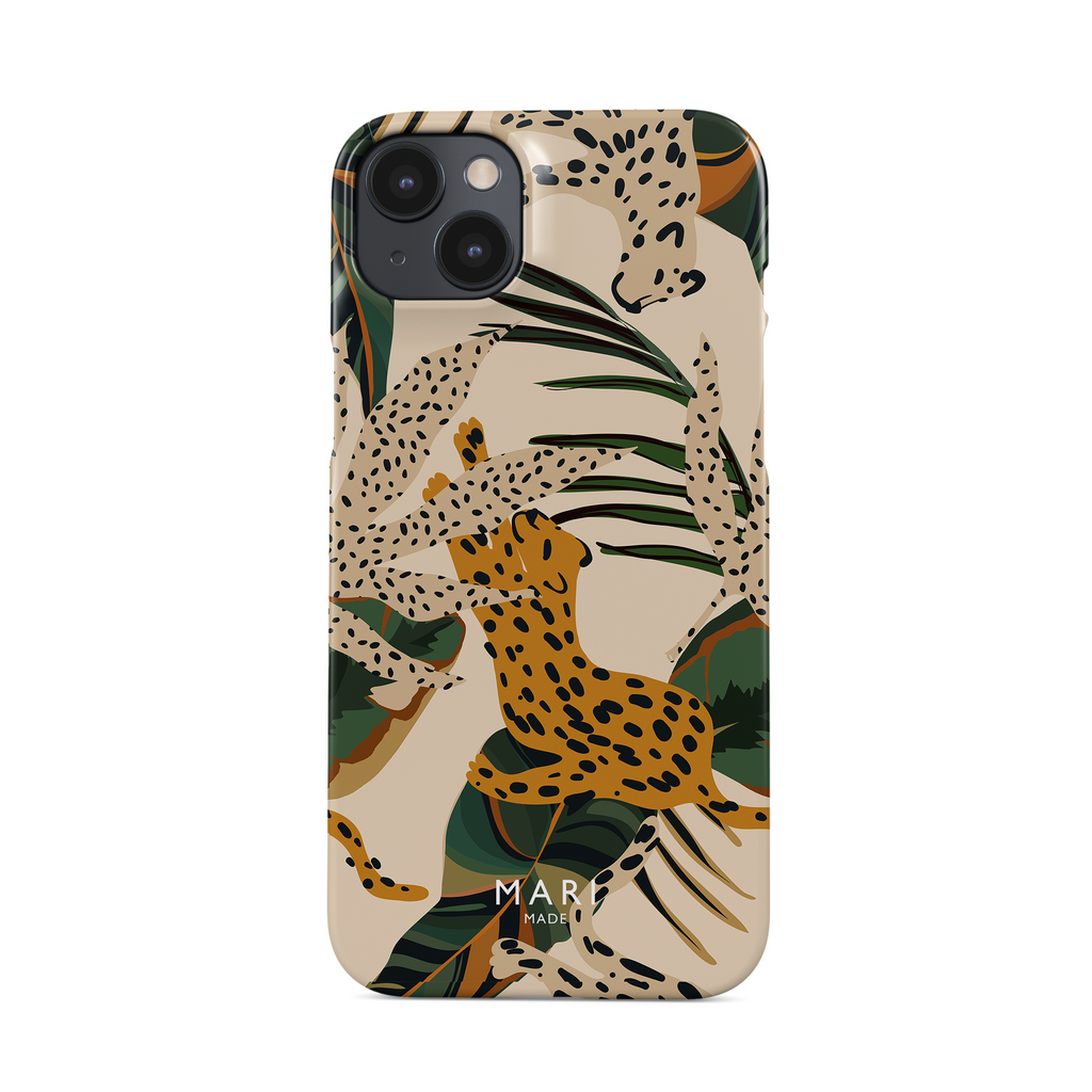 Phone case with jungle motives