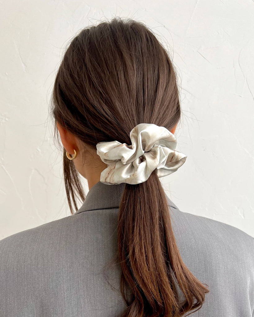 Large size unique design scrunchie