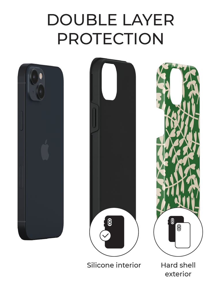 Double layer protection phone case