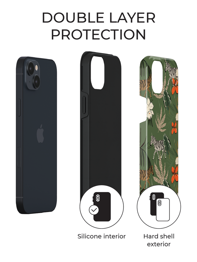 Double layer protection phone case