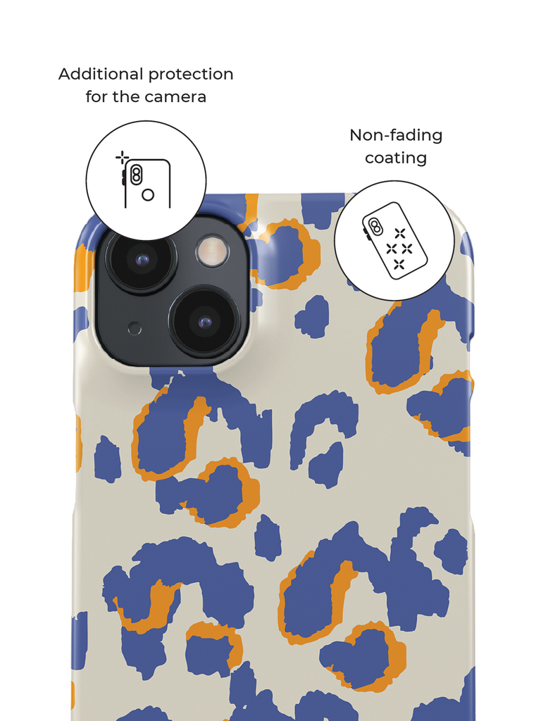 Phone case with additional protection for the camera