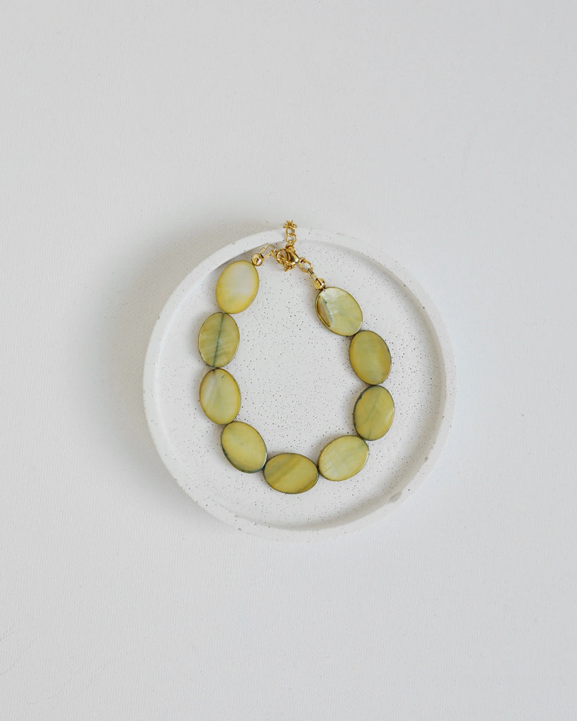 Light green tropicana bracelet