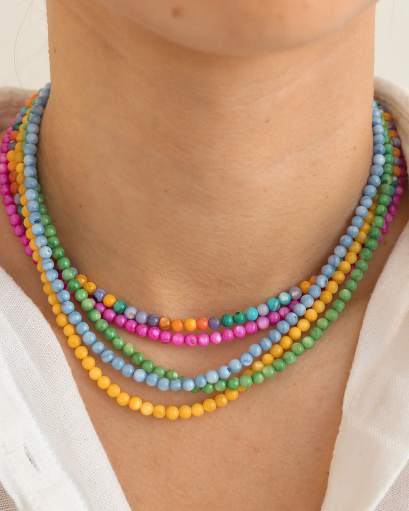 Playfull necklaces for summer and vacations