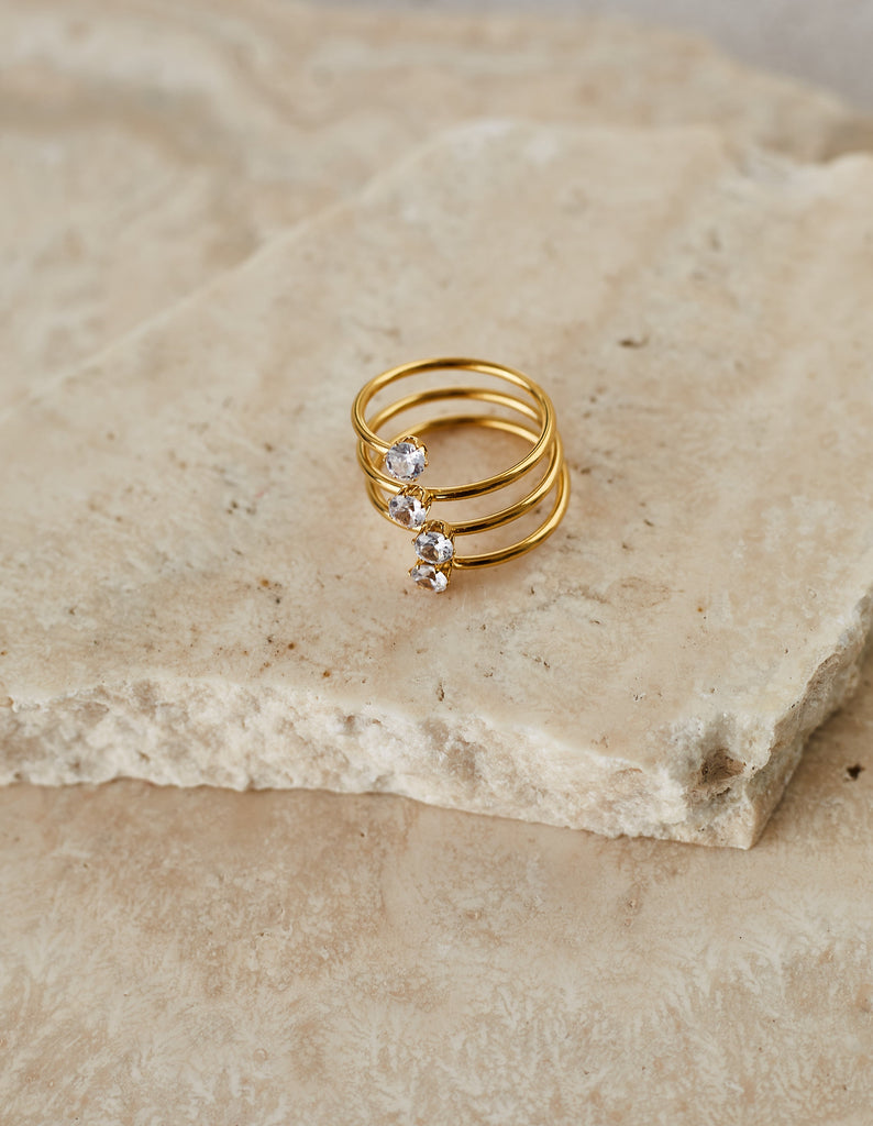 Spiral ring ROSA