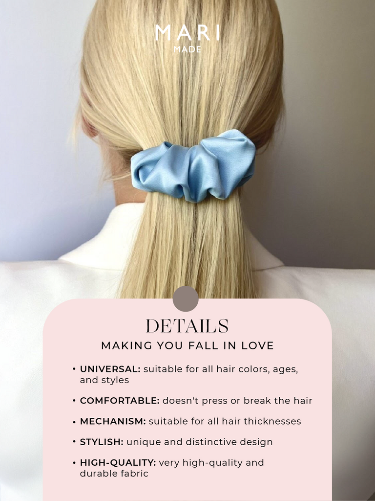 High quality scrunchie hair clips