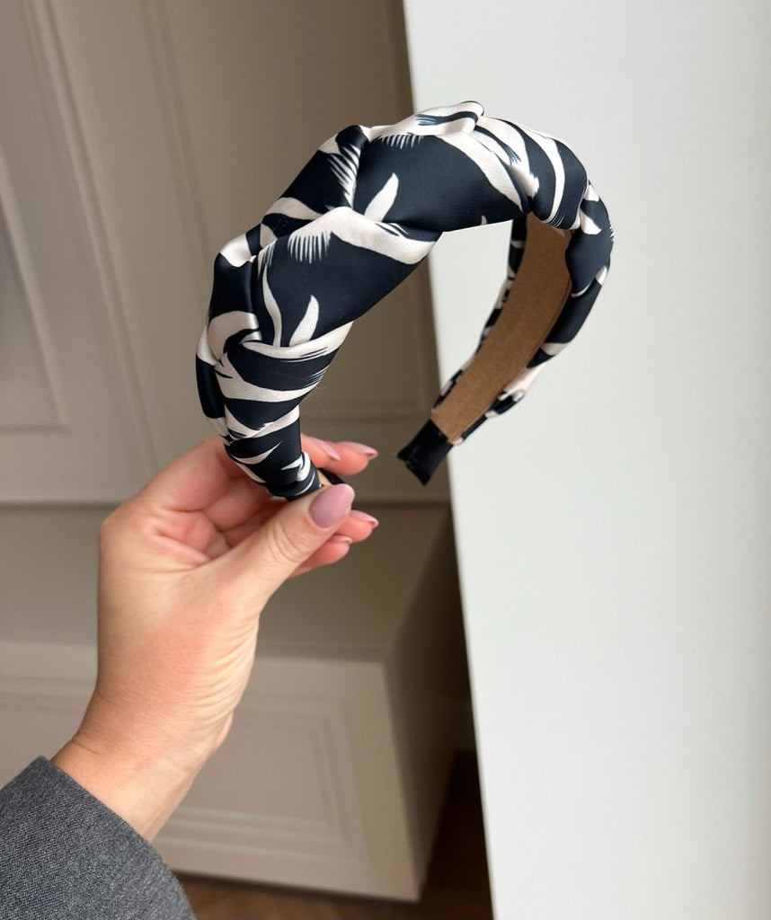 Modern Zebra headband