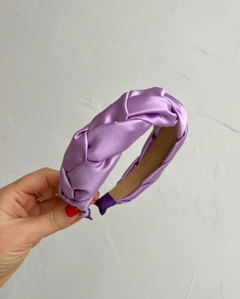 Lilac sparkling headband