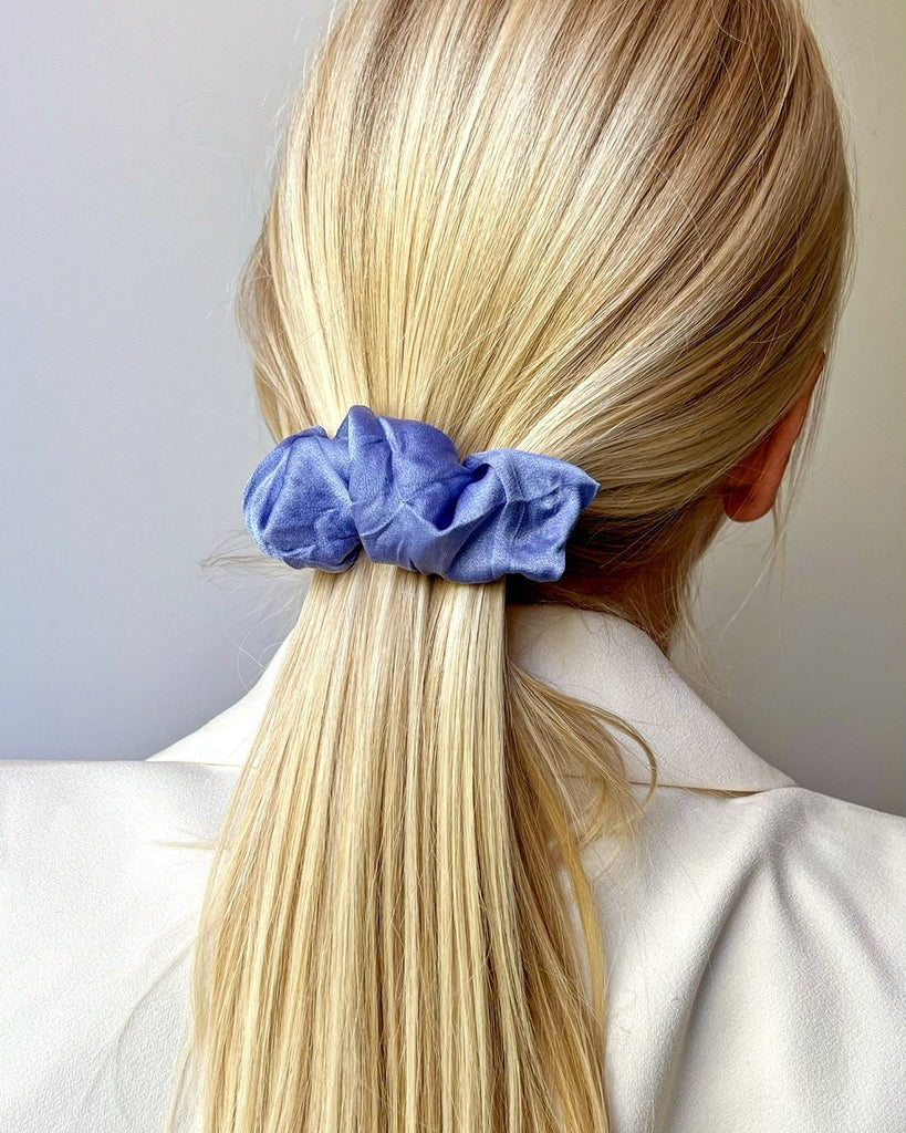 Purple hair clip from exclusive fabric