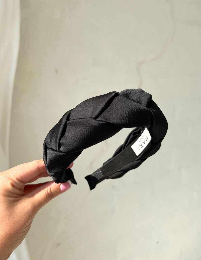 Black classic headband