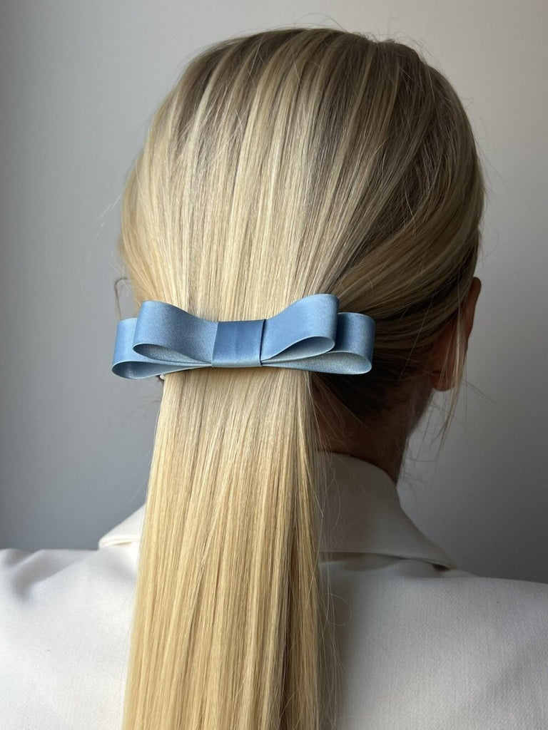 Sky blue hair clip