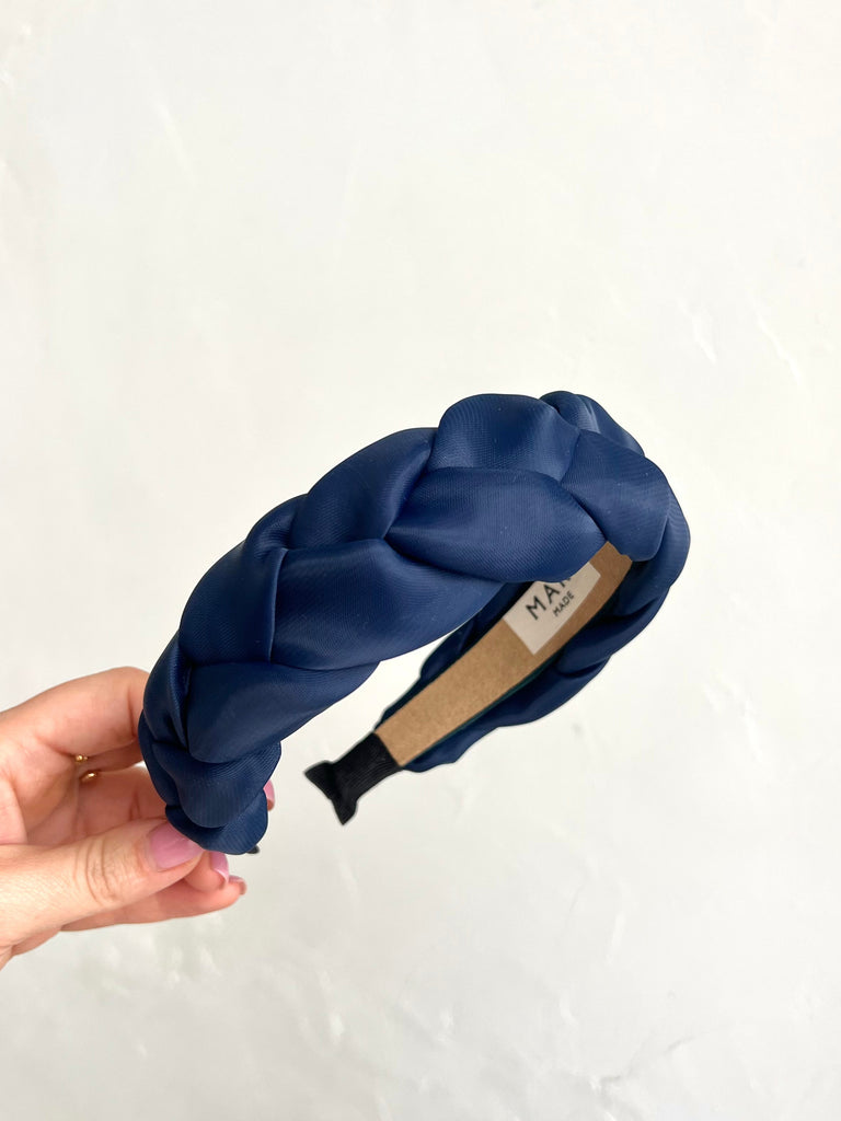 Dark blue midnight headband